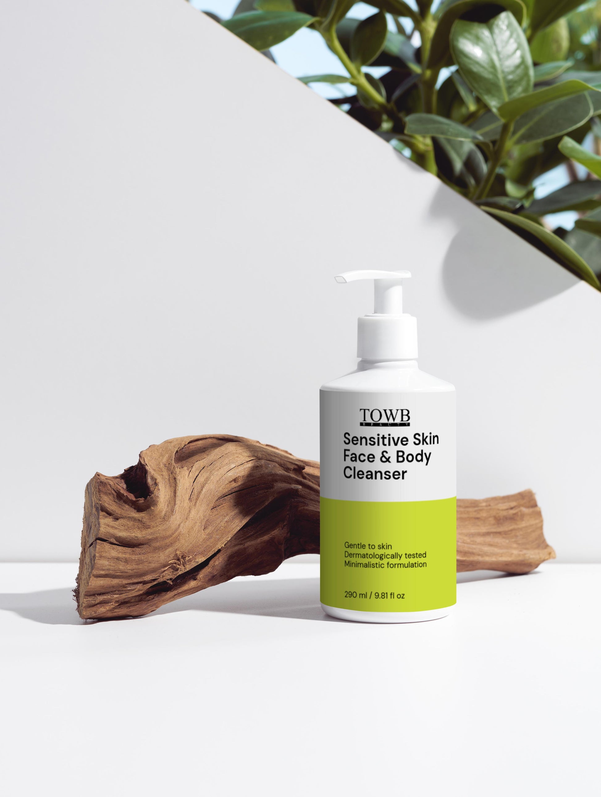 Sensitive Skin Face & Body Cleanser - TOWB BEAUTY