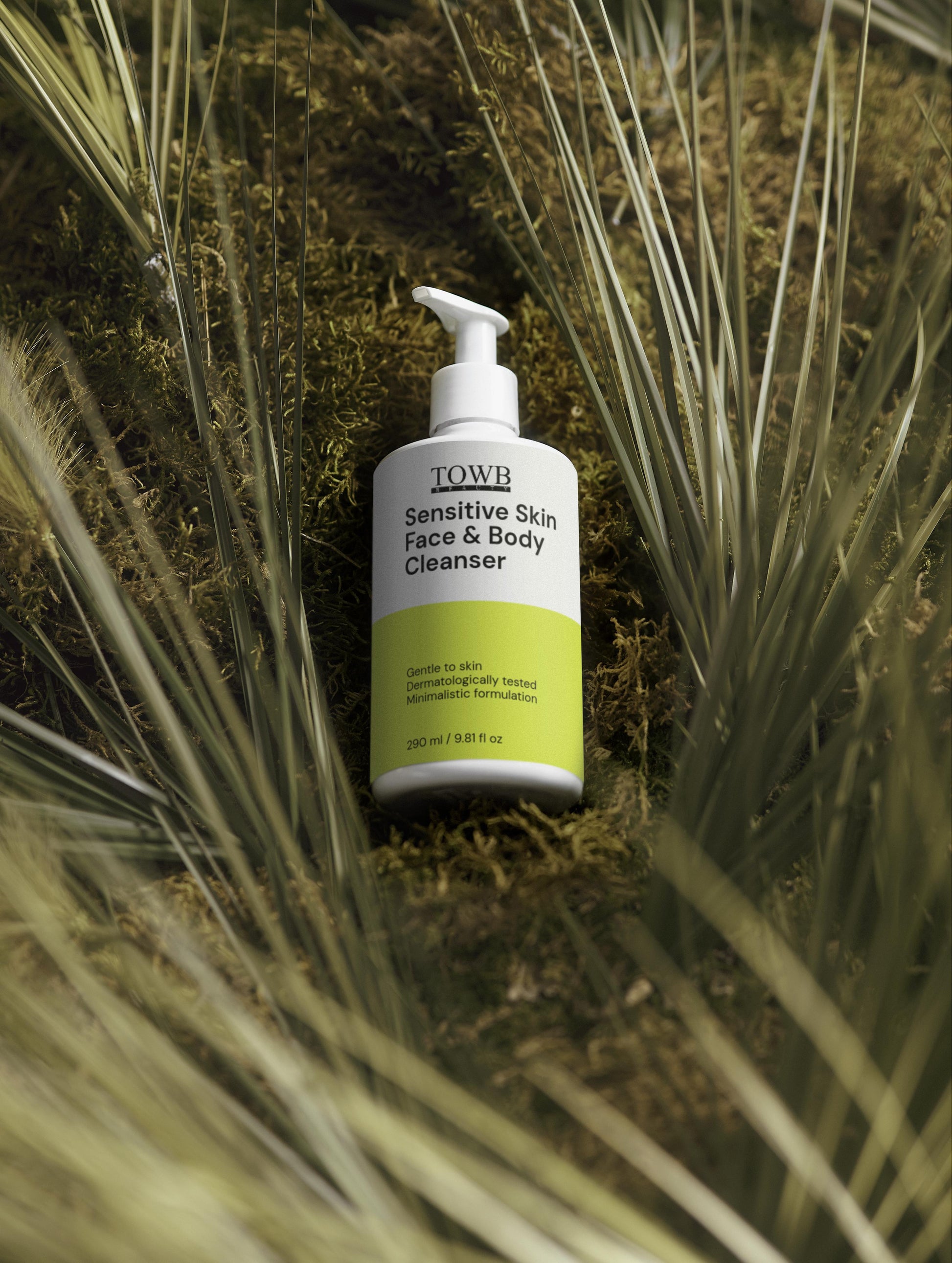 Sensitive Skin Face & Body Cleanser - TOWB BEAUTY