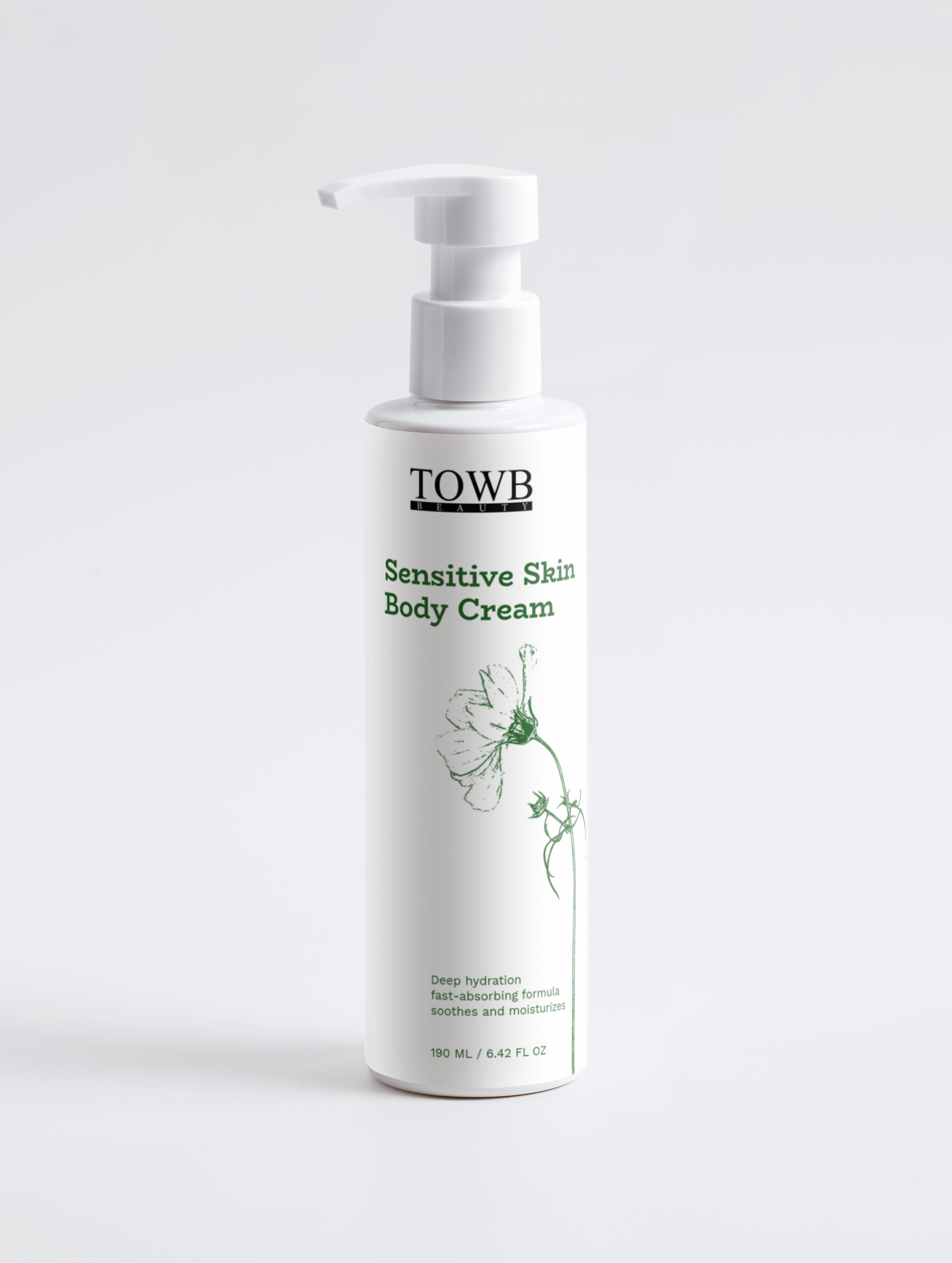 Sensitive Skin Body Cream - TOWB BEAUTY