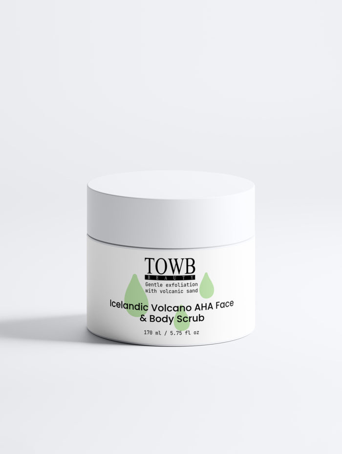 Icelandic Volcano AHA Face & Body Scrub