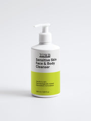 Sensitive Skin Face & Body Cleanser - TOWB BEAUTY